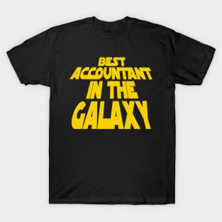 Best Accountant in the Galaxy T-Shirt